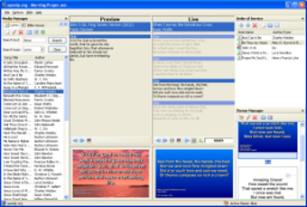 Imagen 1 para OpenLP Portable