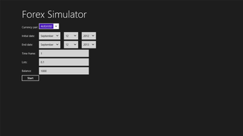 Imagen 0 para Forex Simulator for Windo…
