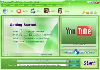 Image 0 for Amediasoft Video to YouTu…