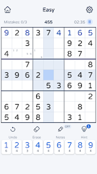 Image 0 for Sudoku: Classic 9x9 Puzzl…