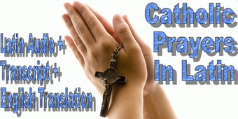 Imagen 1 para Catholic Prayer Latin Aud…