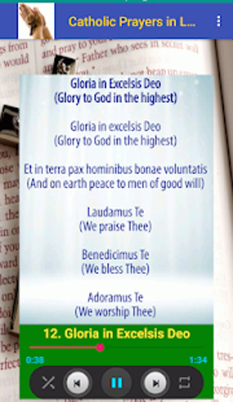 Imagen 0 para Catholic Prayer Latin Aud…