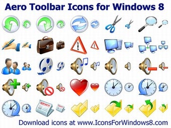 Image 0 for Aero Toolbar Icons for Wi…