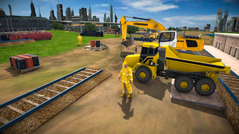 Image 0 for City Train Track Construc…