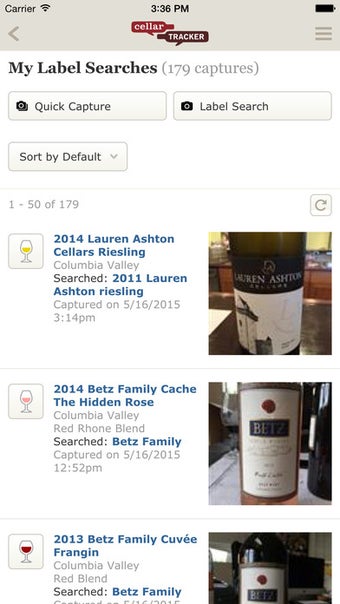 Image 0 for CellarTracker