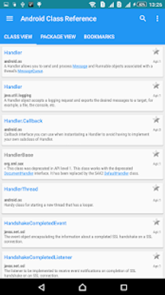 Image 0 for Offline Android API Refer…