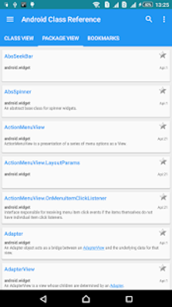 Image 0 for Offline Android API Refer…