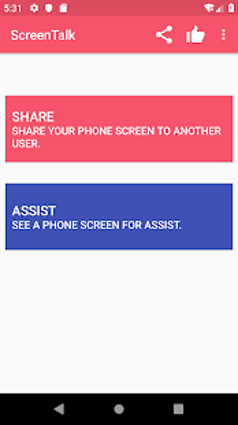 Image 1 for ScreenTalk : Remote Mobil…