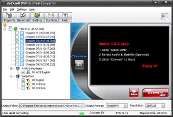 Image 0 for dvdXsoft iPod Video Conve…