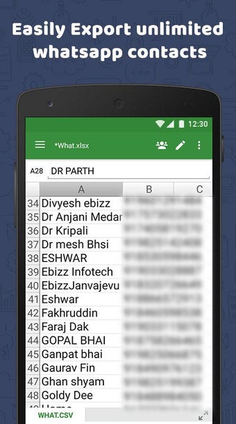 Image 0 for Export Contacts For Whats…