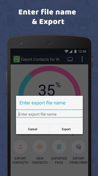 Image 1 for Export Contacts For Whats…