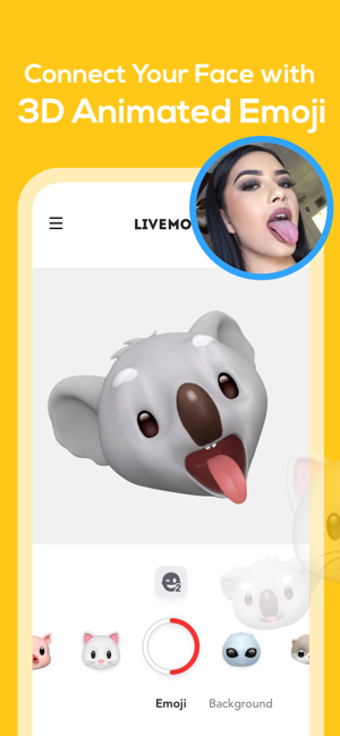Image 1 for Livemoji-3D Face Emoji Ga…