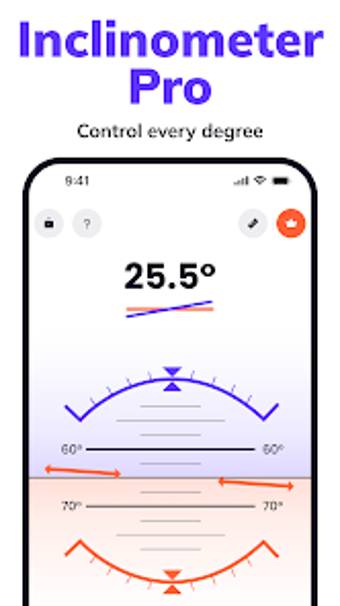 Image 0 for Inclinometer Pro: Angle M…