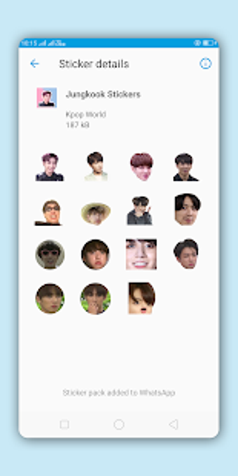 Image 2 for BTS Stickers for Whatsapp
