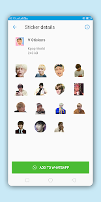 Image 3 for BTS Stickers for Whatsapp