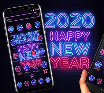 Image 2 for 2020 Happy New Year Neon …