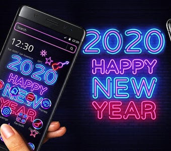 Image 1 for 2020 Happy New Year Neon …