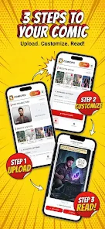 Imagen 0 para Comicpix: AI Comic Book M…