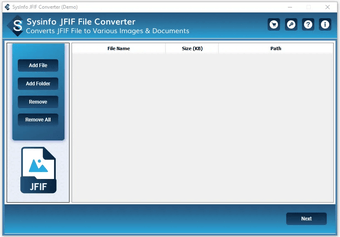 Image 0 for JFIF File Converter
