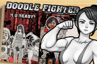 Image 3 for Doodle Fighter Red