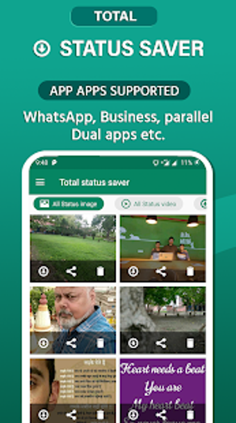 Image 1 for Status saver - whats stat…
