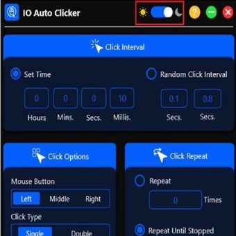 Image 0 for IO Auto Clicker
