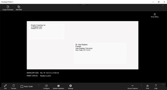 Imagen 3 para DC Envelope Printer for W…
