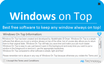 Image 0 for Windows On Top