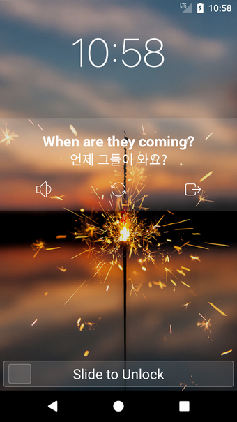 Imagen 2 para Learn English on Lockscre…