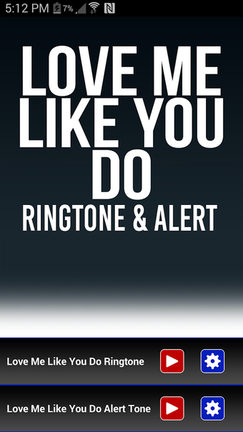 Image 0 for Love Me Like You Do Ringt…