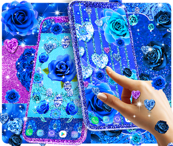 Image 2 for Royal blue diamonds and r…