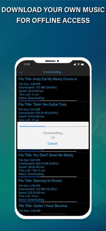 Image 2 for Offline Music Player Pro