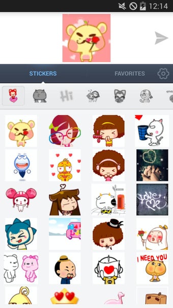 Image 0 for Love Stickers for messeng…