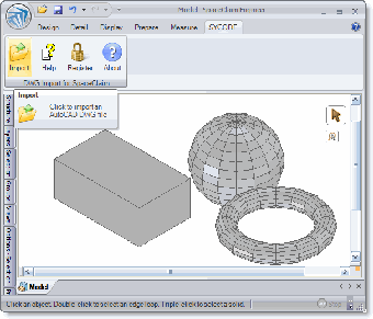 Imagen 0 para DWG Import for SpaceClaim