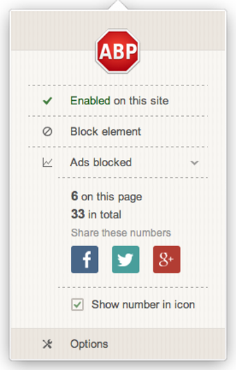 Image 0 for Adblock Plus for Safari