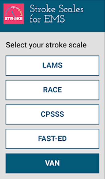Image 1 for Stroke Scales For EMS