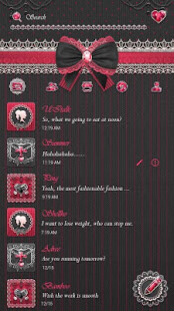 Imagen 2 para GO SMS PRO GOTHIC LOLITA …