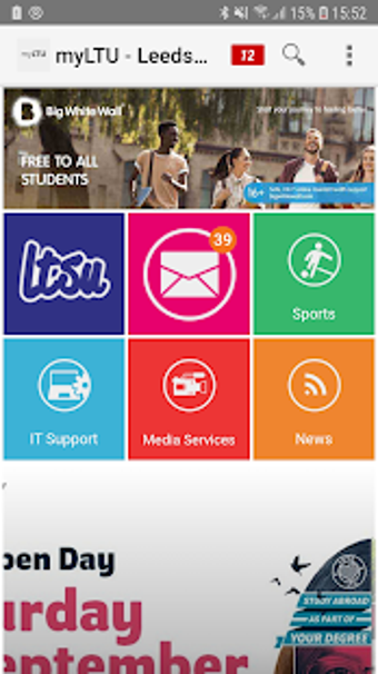 Imagen 2 para myLTU Leeds Trinity Unive…