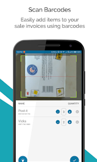Image 1 for Vyapar Barcode Extension