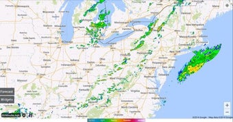 Imagen 1 para Weather Radar Widget