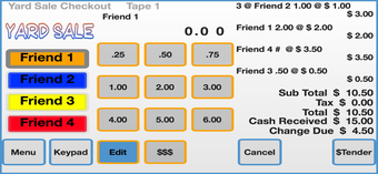 Image 2 for Yard Sale Checkout Regist…