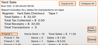 Image 1 for Yard Sale Checkout Regist…
