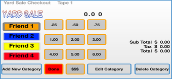 Image 0 for Yard Sale Checkout Regist…