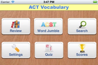 Image 0 for ACT Verbal Prep Vocabular…