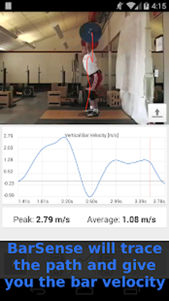 Imagen 1 para BarSense Weight Lifting L…