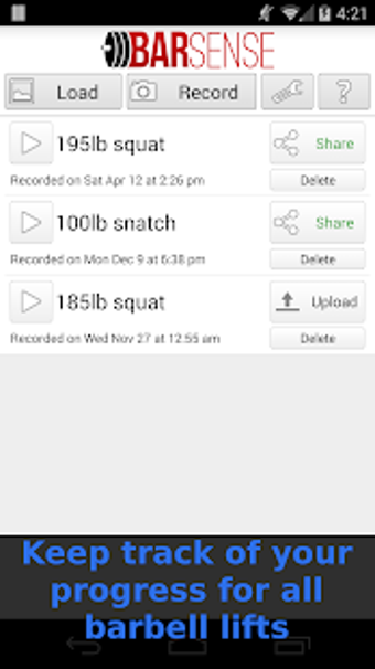 Imagen 2 para BarSense Weight Lifting L…