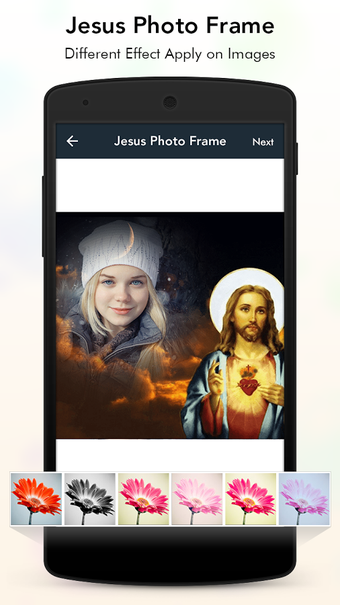 Imagen 2 para Jesus Photo Frame
