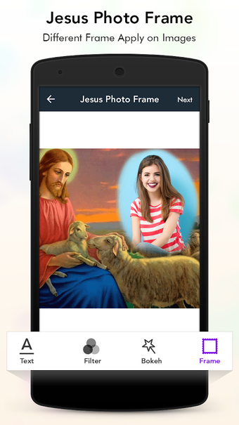 Image 3 for Jesus Photo Frame