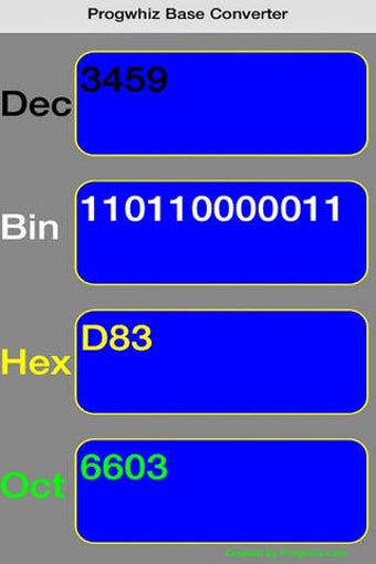 Image 0 for Hex Base Converter