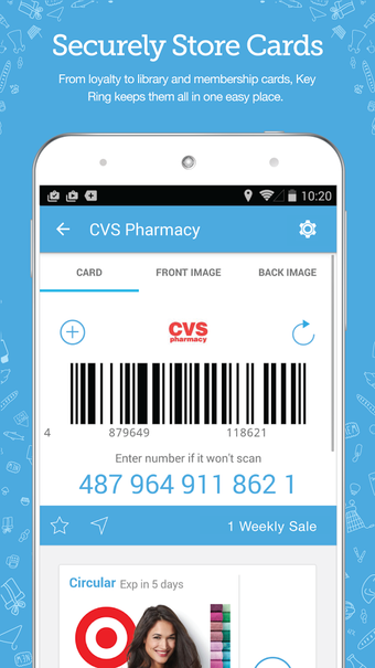 Image 2 for Key Ring: Cards Coupon & …